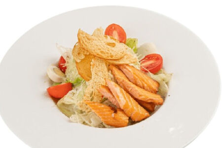 Цезарь с семгой