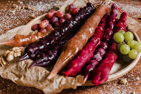 Чурчхела по-кахетински с грецким орехом (1 шт.)