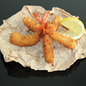 Креветки в панировке