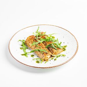 Блинчики с курицей и сыром фета