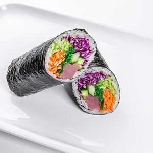 Суширитто с тунцом