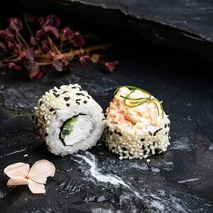 Тартар с креветкой