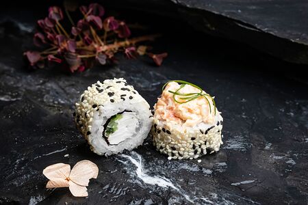 Тартар с креветкой