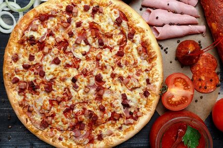 Пицца Мясная Делюкс