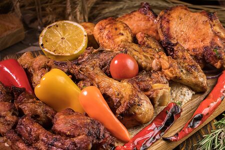 Ассорти из курицы на четверых