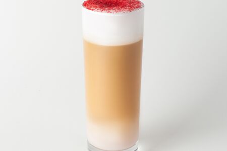 Фирменный малиновый латте