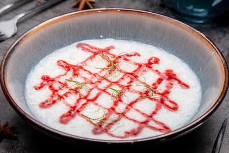 Каша рисовая на кокосовом молоке