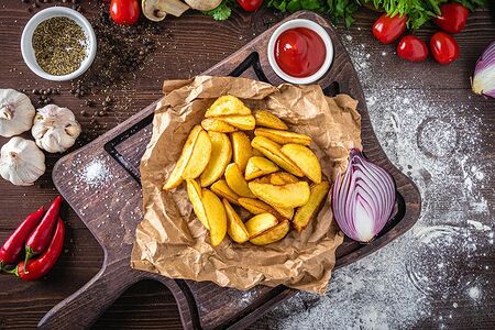 Картофель по-деревенски