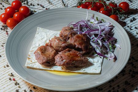 Бедро индейки на мангале