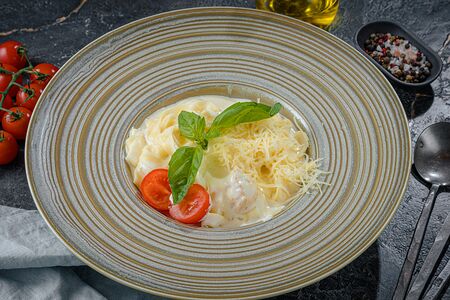 Паста Тальятелле с курицей