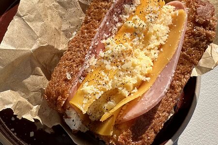 Ветчина из индейки и сыр