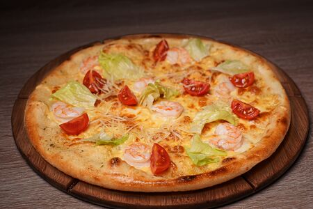 Цезарь с креветками