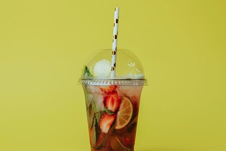 Мохито клубничный