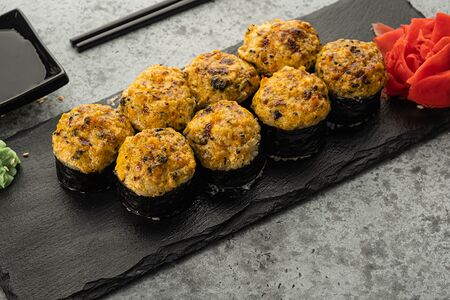 Запечённый с мидиями