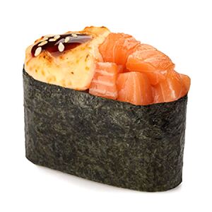 Суши запеченный лосось