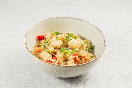 Рис с курицей