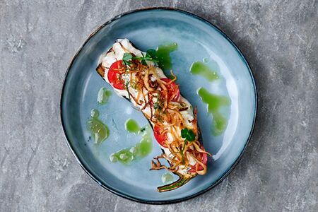 Печеный баклажан