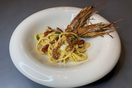 Паста с лангустинами