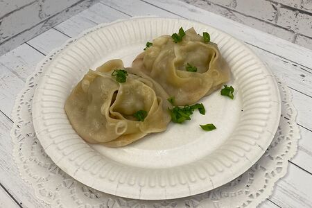 Манты с курицей