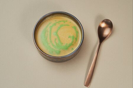 Тыквенный крем-суп на сливках