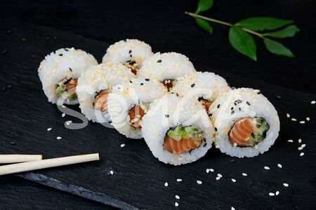 Острый с сёмгой