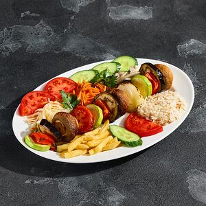 Овощи на мангале