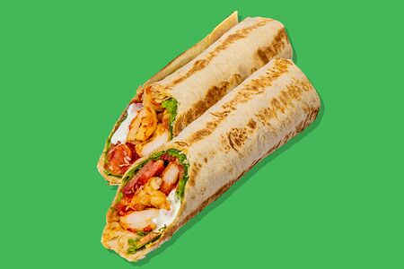 Шаверма с креветками