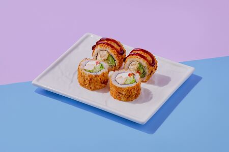 Ролл Айсберг с куриными стрипсами 1/2