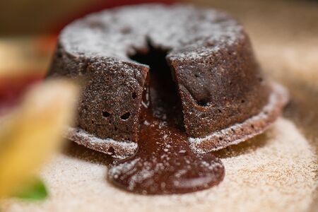 Шоколадный фондан