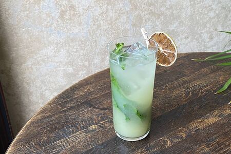 Лимонад Крыжовник-Базилик