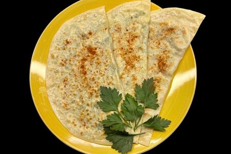 Кутаб с зеленью