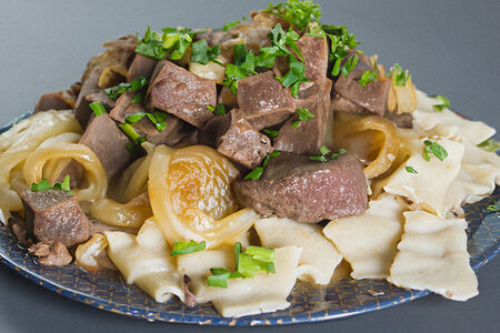 Мясо по-казахски