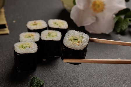 Мини-ролл со сливочным сыром