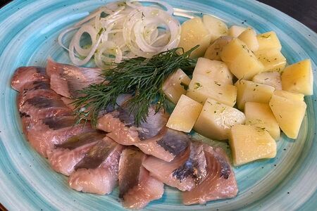 Сельдь с картошкой Союз нерушимый