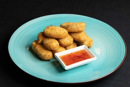 Рыба в сухарях