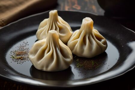 Хинкали с телятиной