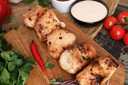 Шашлык из курицы
