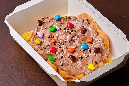 Баблс-вафля с кремом