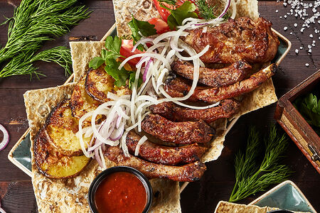 Пикантные свиные рёбрышки