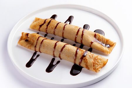 Блинчики домашние с творогом