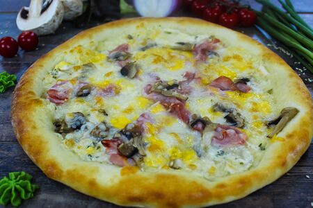 Пицца Карбонара