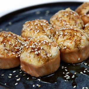 Запеченный ролл Филадельфия delux 8 шт