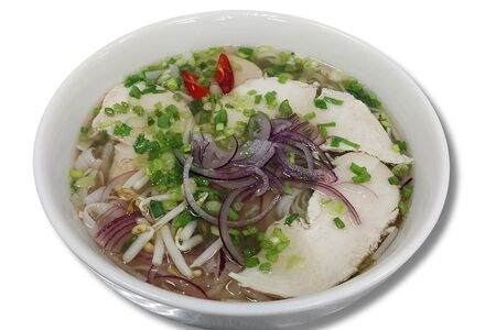 Суп с рисовой вермишелью Бун Шот Ванг