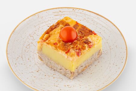 Картофельная запеканка с куриным фаршем