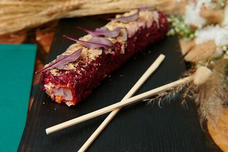 Салат сельдь иваси в пальто по фирменному рецепту