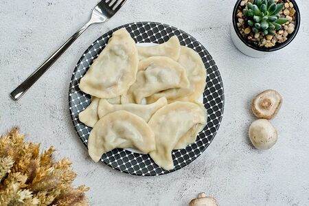 Вареники с картофелем и грибами