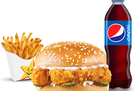 Чикен Тендерс Бургер Комбо