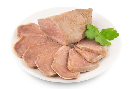 Язык cвинoй отварной