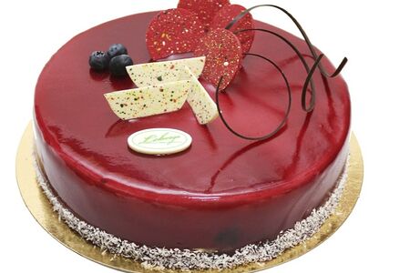 Торт Леберже йогуртово-черничный