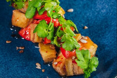 Карамелизированные баклажаны